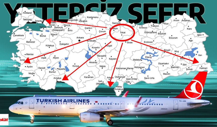 Tokat Havalimanı’ndaki Sefer Yetersizliği Meclis Gündeminde: Durmaz’dan Bakanlığa 6 Soru!
