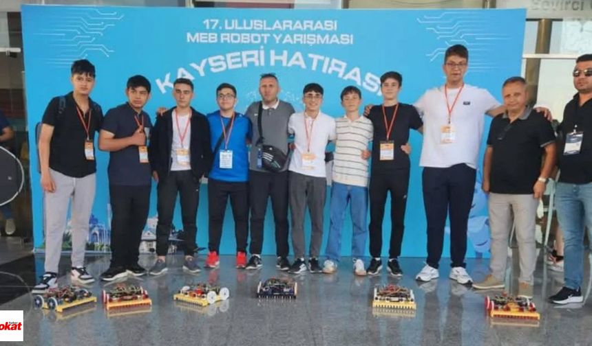 Zile’den Bir Türkiye Derecesi Daha: Zhem Robotu Kayseri’de Göz Doldurdu