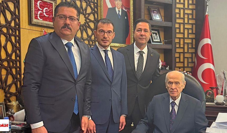 Tokat Heyetinden Devlet Bahçeli’ye Ziyaret