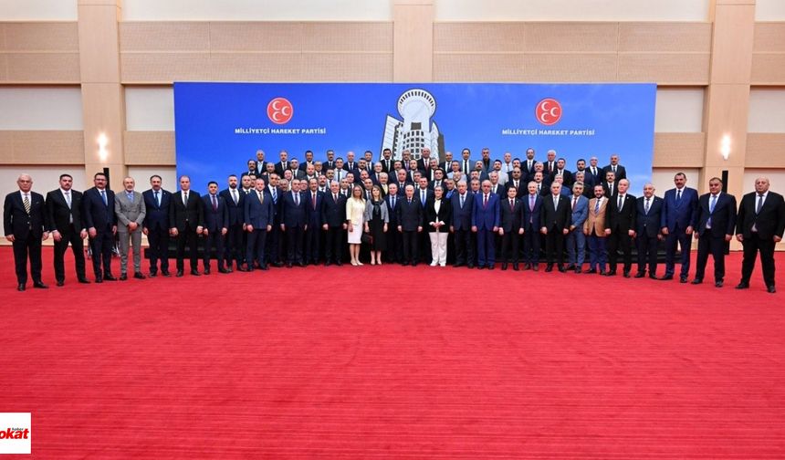 Devlet Bahçeli Başkanlığında MHP İl Başkanları Ankara’da Buluştu