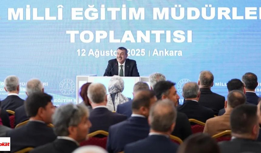 Bakan Tekin’den 81 İl Eğitim Müdürüyle 2025-2026 Planı: Aile ve Orman Sevgisi Müfredatın Kalbinde