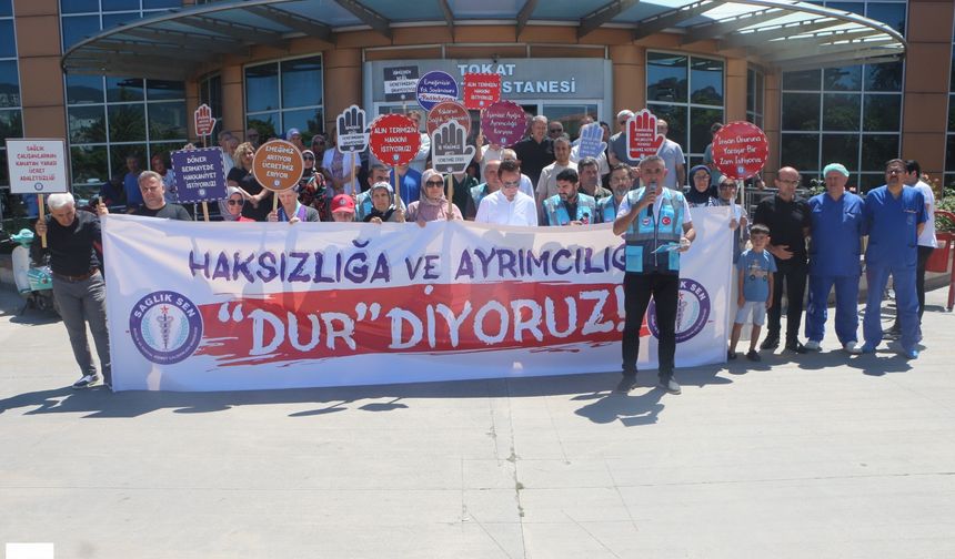 Tokat’ta Sağlık Emekçileri Tepkili: “Bu Teklif Memuru Yok Sayıyor”