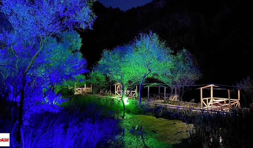 Harami Yaylası’nda Gece Büyüsü: Işıkların Dansıyla Masalsı Atmosfer