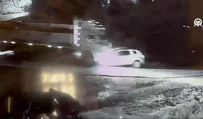 Tokat’ta Feci Çarpışma Güvenlik Kamerasında!