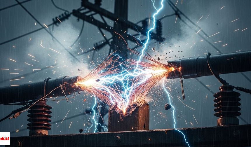 Tokat'ta 13 noktada elektrik yok: Saatlerce sürecek