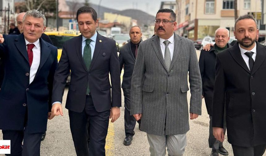 Almus’ta Esnaf Kapısı Çalındı: Yücel Bulut ve MHP Heyeti Sahaya İndi
