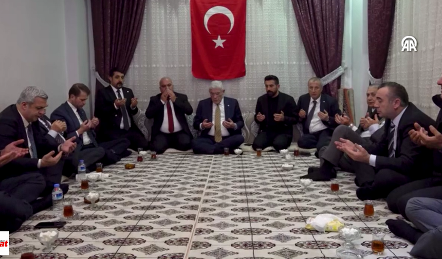 Tokatlı Siyasetçi Demirkol, Genel Başkan Dervişoğlu ile Şırnak'ta İftar Sofrasında