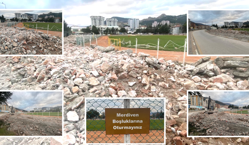 Tokat’ın Hafızası Silindi, Stadyumun Tüm Tribünleri Yıkıldı