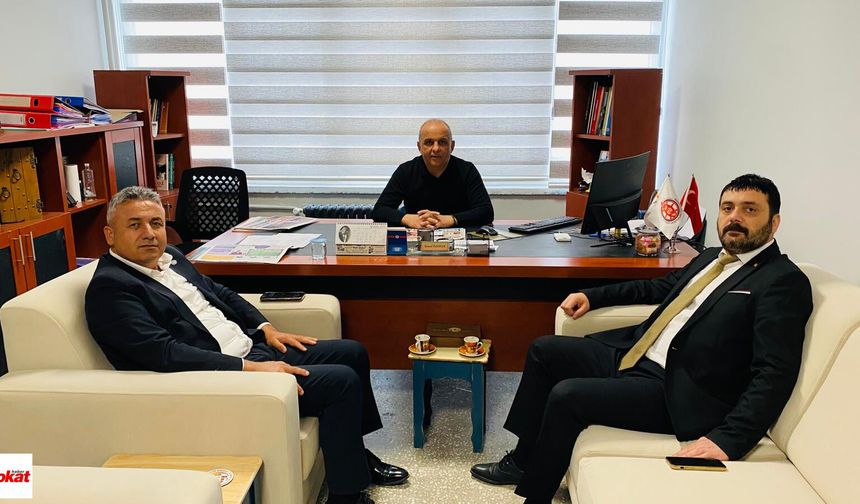 İYİ Parti'den Tokat Basın Konseyi’ne Hayırlı Olsun Ziyareti