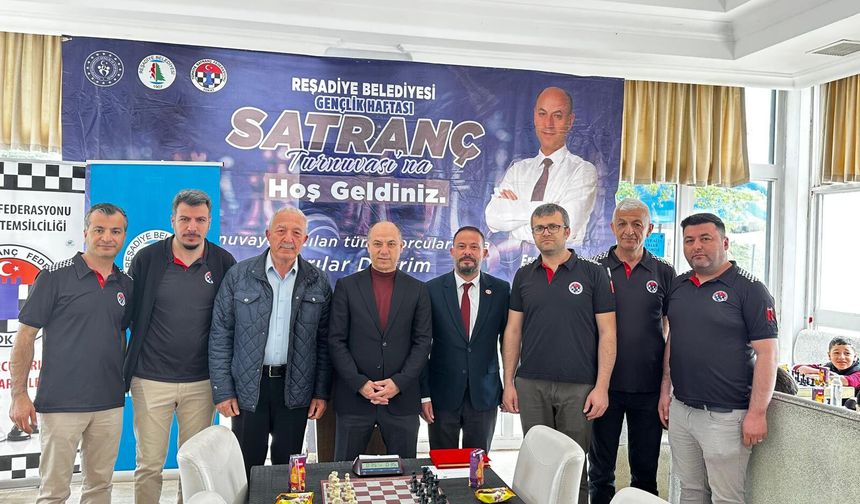 Reşadiye’de Satranç Şöleni: 6 Şehirden 126 Sporcu Kıyasıya Yarıştı