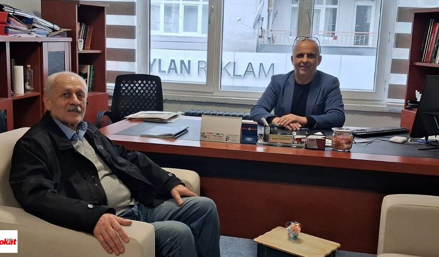 Nurettin Kendir’den Tokat Basın Konseyi’ne ziyaret
