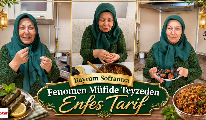 Bayram Sofranıza Fenomen Müfide Teyzeden Enfes Tarif