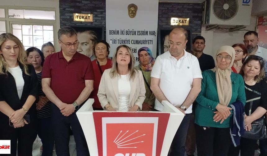 CHP Kadın Kollarından Tokat'ta Sert Açıklama: "Örgüt İradesini Teslim Etmeyeceğiz"