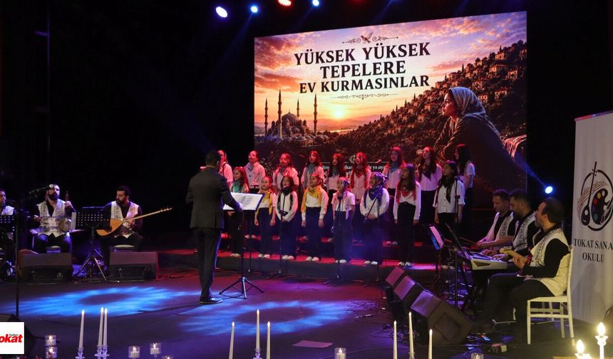 Tokat Sanat Okulu Yıl Sonu Etkinliği Büyük Beğeni Topladı