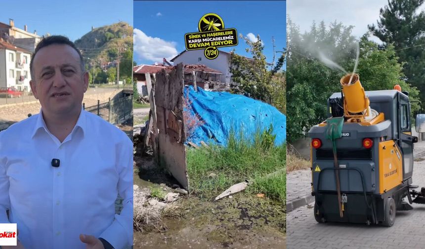Turhal’da Selin Ardından Yeni Tehlike: Larva Mücadelesi Baştan Başladı