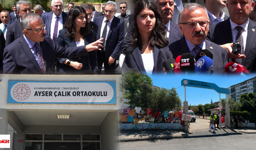 "Tüm Türkiye'nin Yüreği Yandı" Tokat Milletvekili, Saldırının Yaşandığı Okulda Konuştu