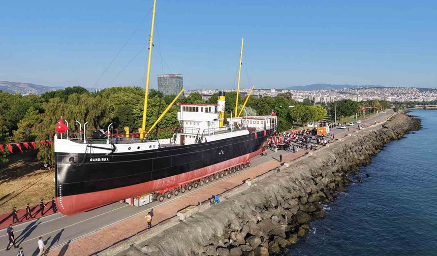 Bandırma Vapuru Yıllar Sonra Yeniden Yola Çıktı: Bu Sefer Karadan!