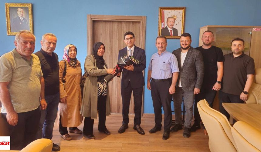 Göreve Başlayan Kaymakam Kızılboğa, Almus'ta Temaslarına Hızlı Başladı