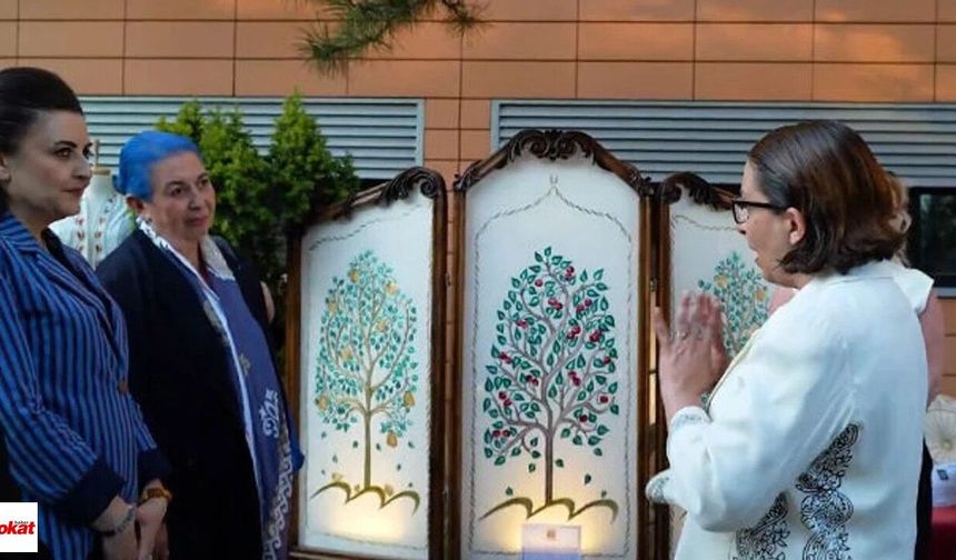 Tokat ve Çorum'un Asırlık Kalem İşi Sanatı İstanbul'da Sanatseverlerle Buluştu