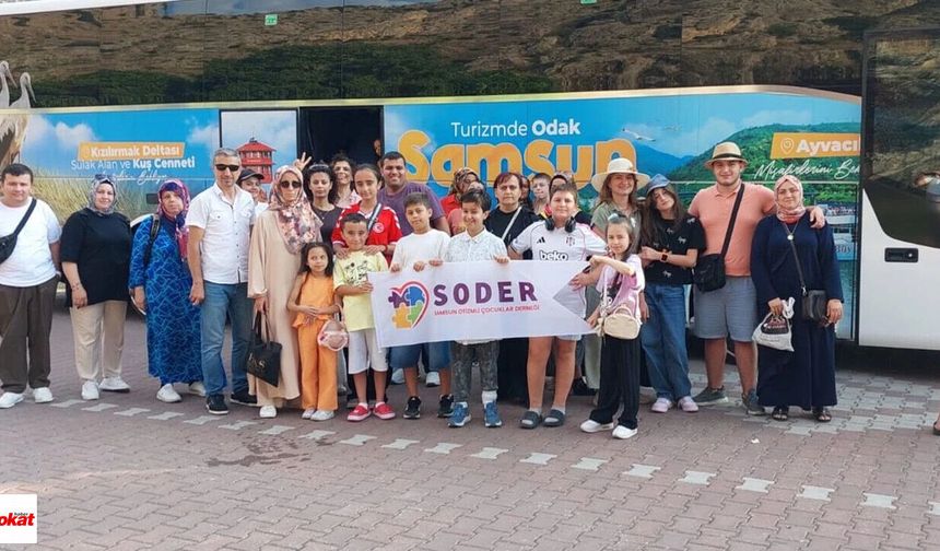 Samsun'dan Tokat'a Anlamlı Kültür Gezisi: Otizmli Çocuklar Tarihle Buluştu