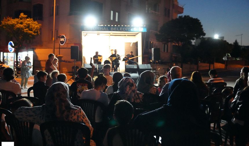 Turhal'da Mahalle Konserleri Yeniden Başladı