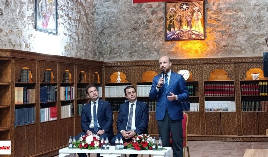 Bilal Erdoğan Tokat’ta gençlerle buluştu: Yağıbasan Medresesi’nde dikkat çeken mesajlar verdi