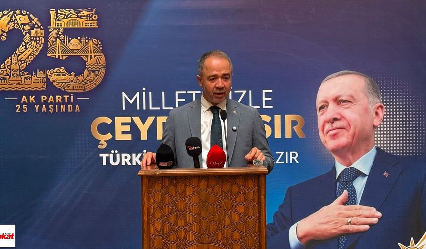 Adem Dizer’den AK Parti’nin 25. Yılında Tokat’tan Güçlü Mesaj