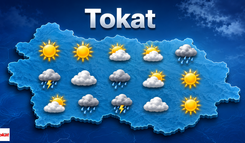 Tokat’ta Bugün Hava Nasıl Olacak? Sağanak Yağışa Dikkat