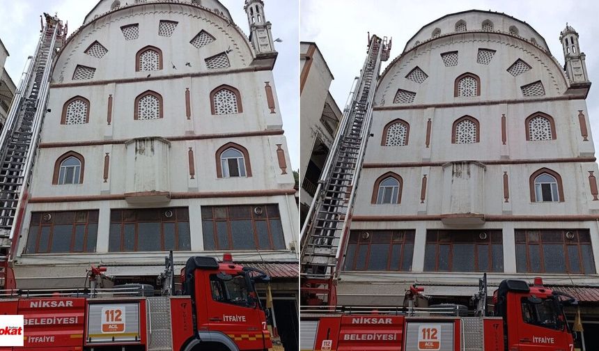 Niksar Arasta Camii Minaresinde Hareketli Dakikalar