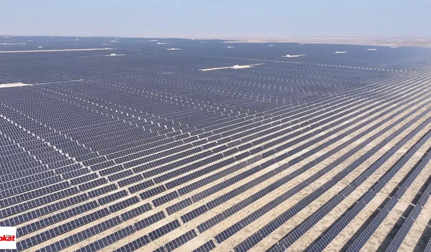 691 Hektarlık Çöl Arazisine Kuruldu Yılda 606 Gigavat Saat Elektrik Üretecek 250 MW Güç 126 MWh Batarya Sistemi Var