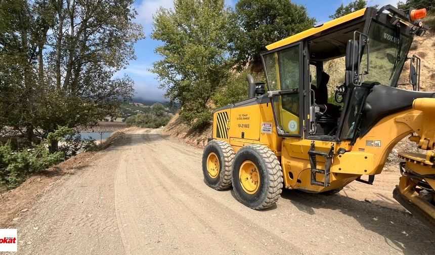 Zile’de ekipler sahada: Köylerde altyapı ve yol seferberliği