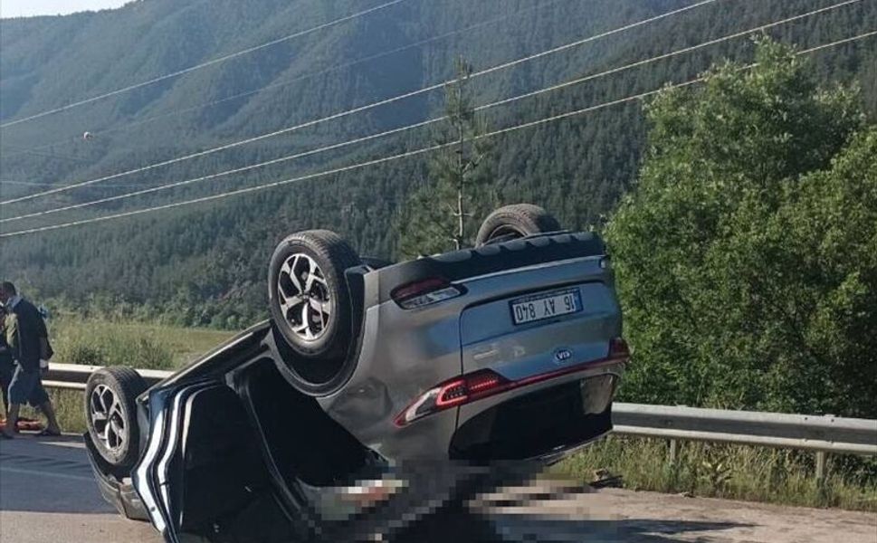 Tokat'ta devrilen cipteki 1 kişi öldü, 5 kişi yaralandı