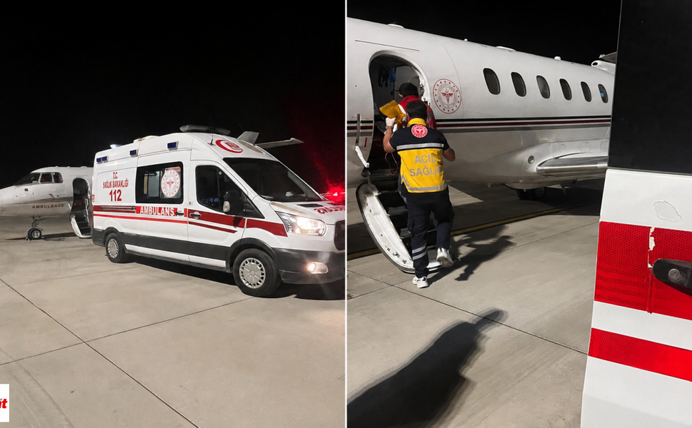 Tokat'tan İstanbul'a Uçak Ambulansla Umut Yolculuğu