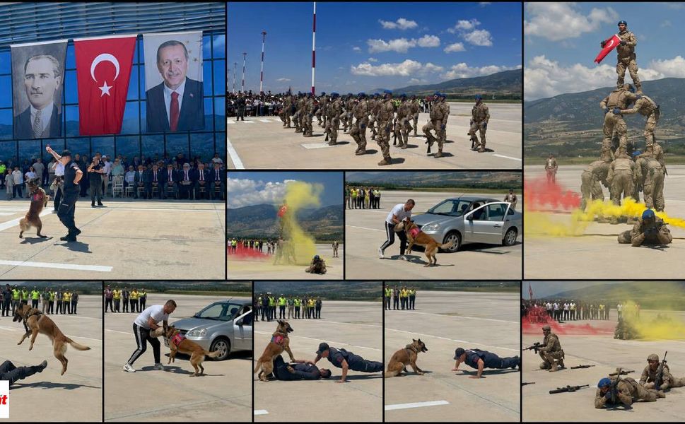 Atatürk'ün Tokat'a Gelişi Coşkuyla Kutlanıyor: Jandarma Göz Doldurdu, 203. Filo Gururlandırdı