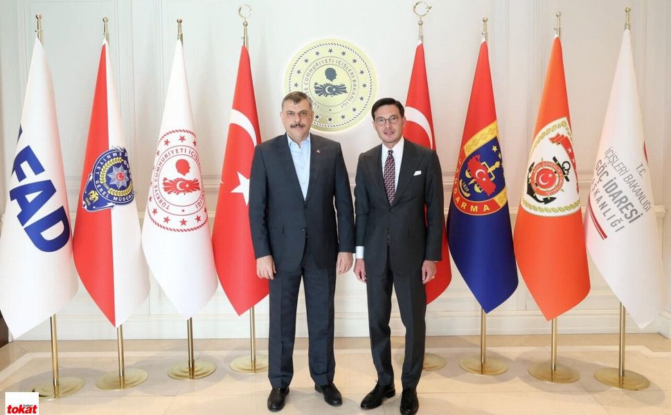 Tokat İçin Ankara Mesaisi: Başkan Yazıcıoğlu, İçişleri Bakanı Mustafa Çiftçi ile Görüştü