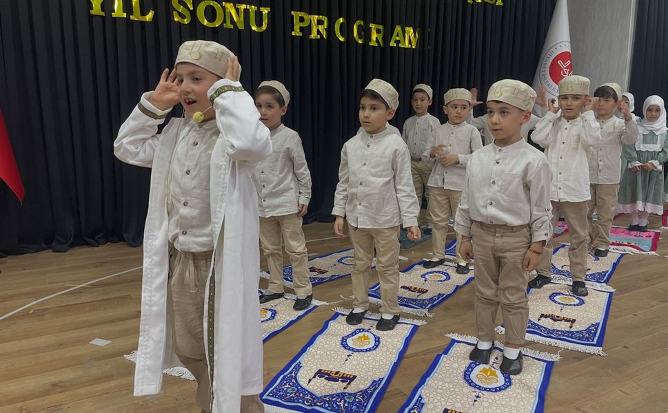 Tokat İl Müftülüğü Şehitler Çocuk Akademisi’nde Mezuniyet Coşkusu