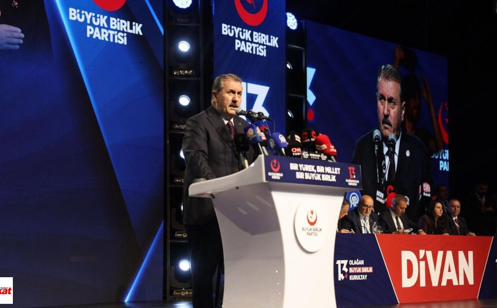 BBP'de Mustafa Destici Yeniden Seçildi