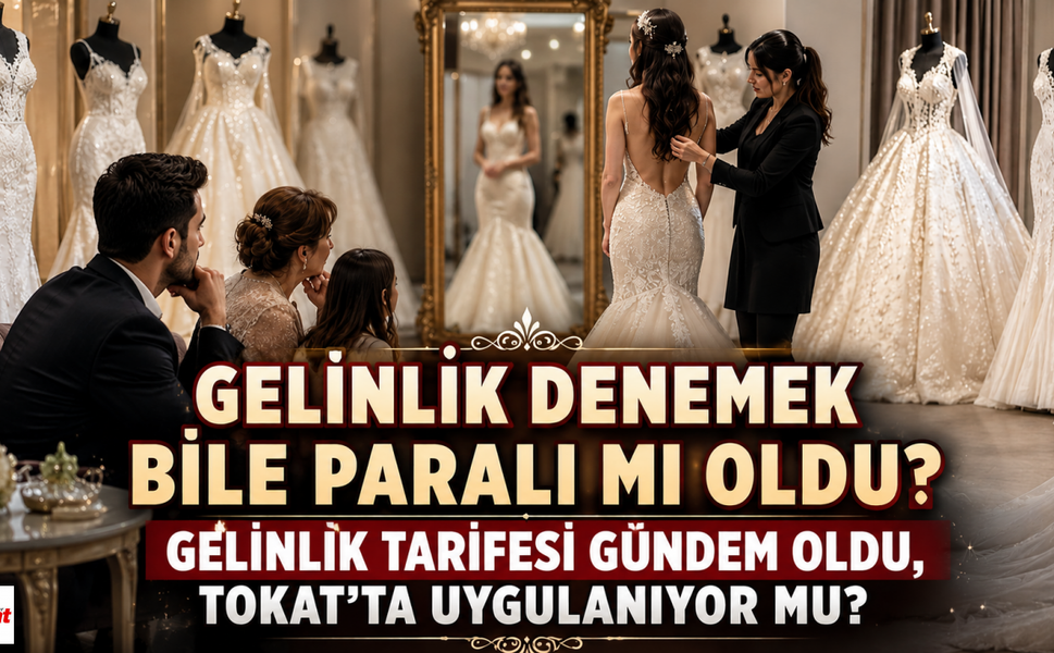 Gelinlik Denemek Bile Paralı mı Oldu? Gelinlik Tarifesi Gündem Oldu, Tokat’ta Uygulanıyor mu?