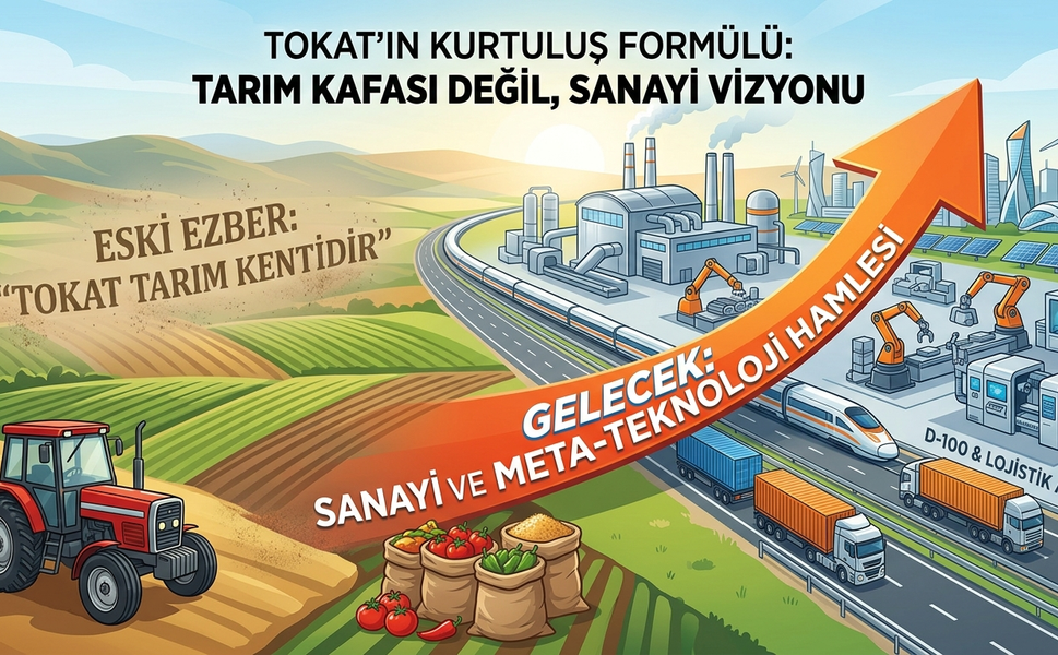 Tokat Tarım Kafasından Çıkmalı Paslanmış Zihniyeti Kovmalı Ağır Sanayi Atılımı Başlamalı