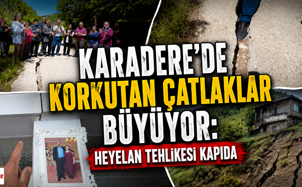 Tokat'ta Korkutan Çatlaklar Büyüyor: Heyelan Tehlikesi Kapıda