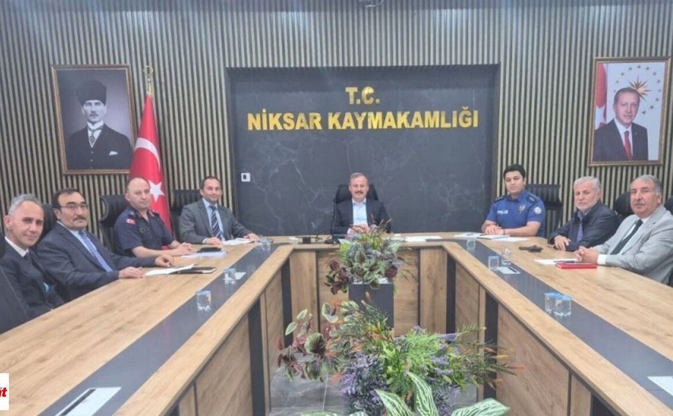 Niksar’da ÖSYM Koordinasyon Kurulu Toplantısı Yapıldı