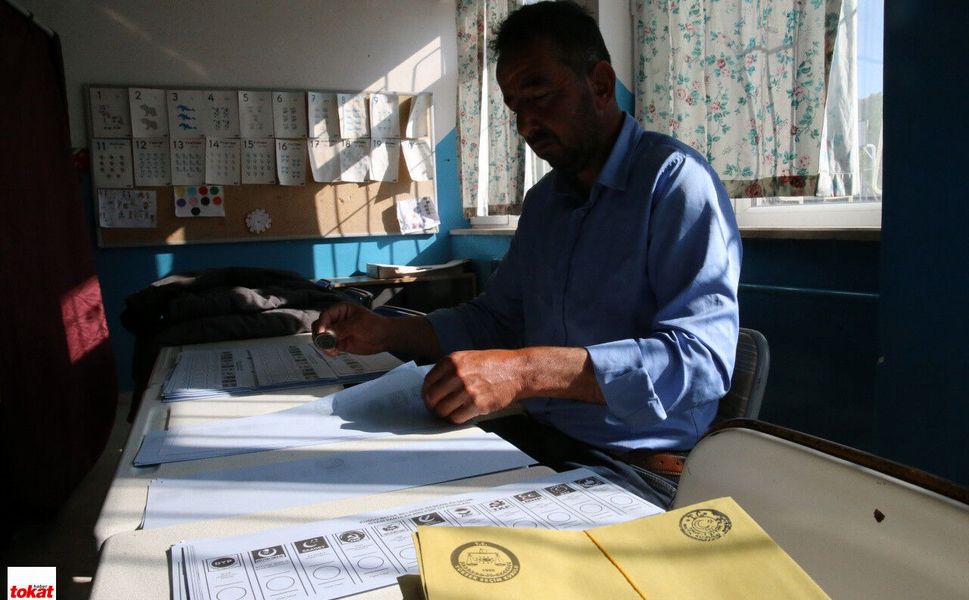 Tokat'ta Oy Verme İşlemi Sona Erdi