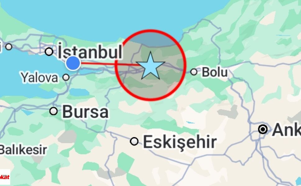 Deprem! Marmara Beşik Gibi Sallandı Düzce'den Edirne'ye Kadar Hissedildi