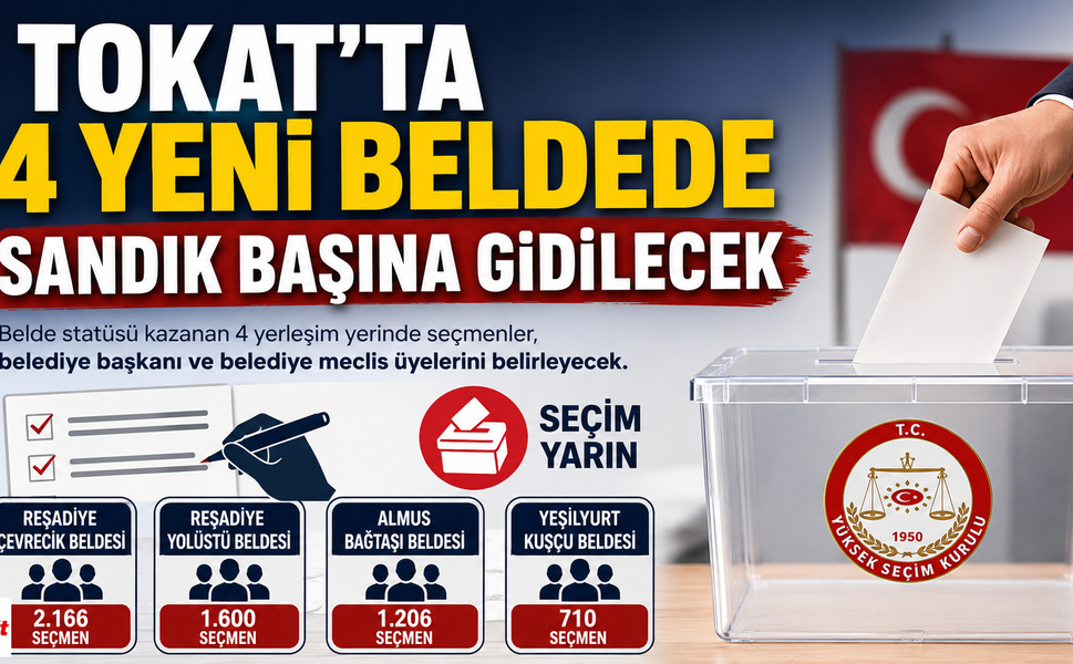 Tokat'ta seçim heyecanı