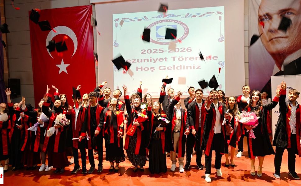TOGÜ Tarım Lisesinde Mezuniyet Coşkusu: Geleceğin Tarımcıları Uğurlandı