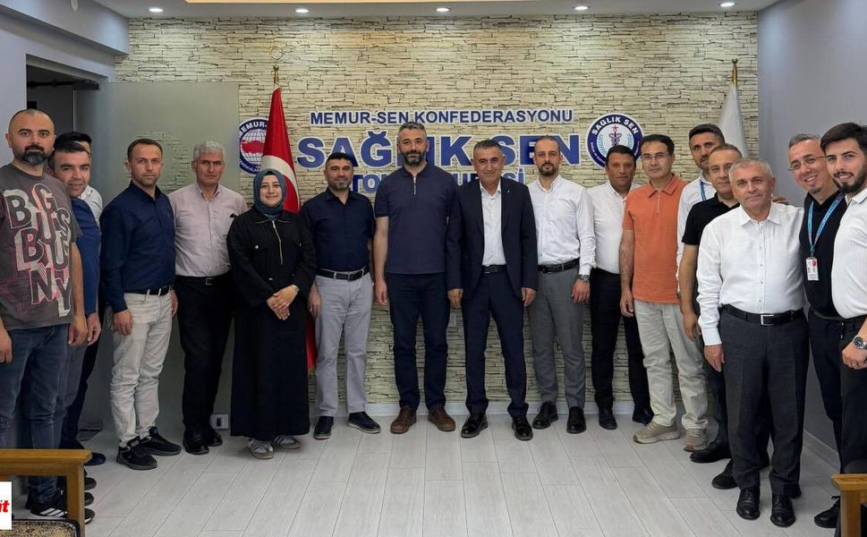 Tokat Sağlık-Sen'e Tebrik Ziyareti, Hastane Yönetimi Yeni Döneme Destek Verdi