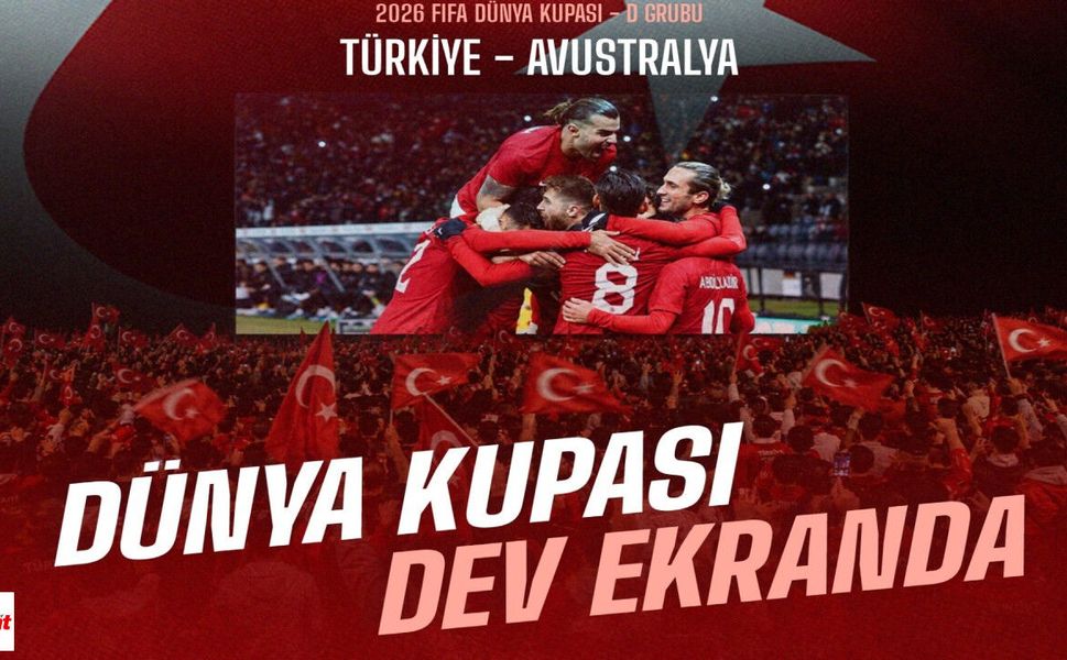 Tokat’ta Dünya Kupası Heyecanı Hıdırlık’ta Dev Ekrana Taşınıyor