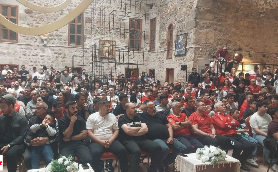 Tokat'ta Milli Maç Heyecanı Yağıbasan'dan Taştı