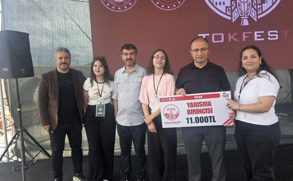 TOKFEST'te Birincilik Niksar'a Geldi