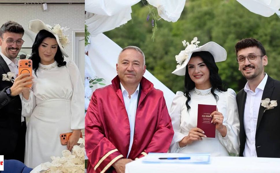 Ünlü Fenomen Tokat'ta evlendi, Harami Yaylası'ndaki nikahı gündem oldu
